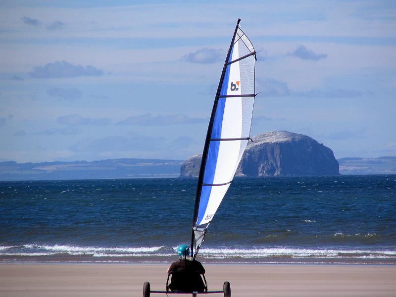 Blokarting at Belhaven.JPG